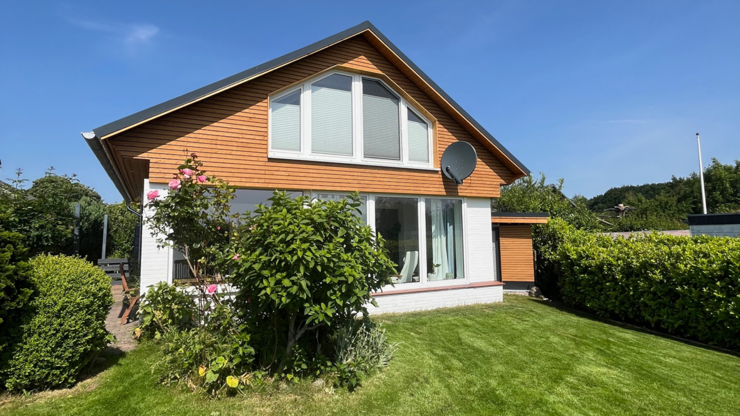 Ferienhaus Langholz vorne